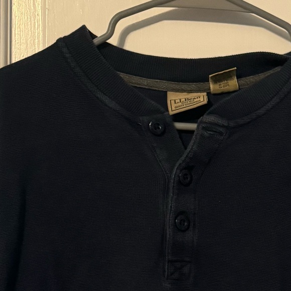 Men’s LL Bean rugged pullover Utility shirt. Best Shirts‎ Ever. Large. Navy - Picture 4 of 10